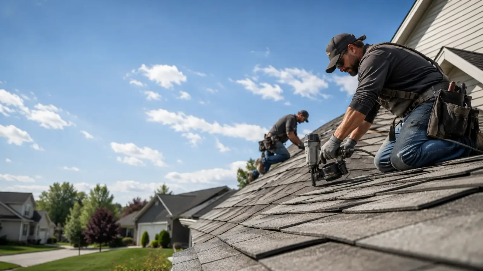 Storm Damage Roof Repair in Haddam, KS near me